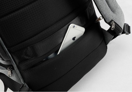 Tigernu T-B3595 Αδιάβροχη Τσάντα Πλάτης για Laptop σε Μαύρο χρώμα