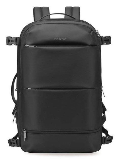 Tigernu T-B9831 Αδιάβροχη Τσάντα Πλάτης για Laptop 17" σε Μαύρο χρώμα