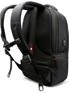 Tigernu T-B3105 Αδιάβροχη Τσάντα Πλάτης για Laptop 15.6" σε Μαύρο χρώμα