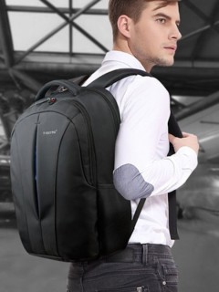 Tigernu T-B3105 Αδιάβροχη Τσάντα Πλάτης για Laptop 15.6" σε Μαύρο χρώμα