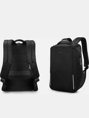 Tigernu T-B3655 Υφασμάτινο Σακίδιο Πλάτης Antitheft με Θύρα USB Μαύρο