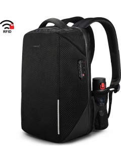 Tigernu T-B3655 Υφασμάτινο Σακίδιο Πλάτης Antitheft με Θύρα USB Μαύρο