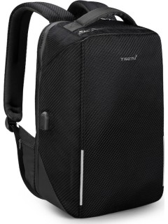 Tigernu T-B3655 Υφασμάτινο Σακίδιο Πλάτης Antitheft με Θύρα USB Μαύρο