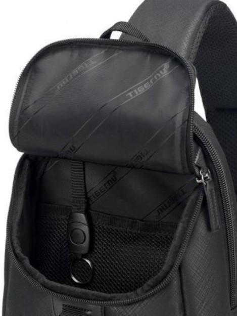 Tigernu T-S8179 Ανδρική Τσάντα Στήθους σε Μαύρο χρώμα