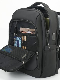 Tigernu Αδιάβροχη Τσάντα Πλάτης για Laptop σε Μαύρο χρώμα T-B9600