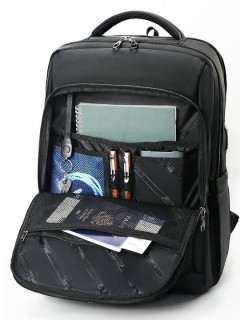 Tigernu Αδιάβροχη Τσάντα Πλάτης για Laptop σε Μαύρο χρώμα T-B9600