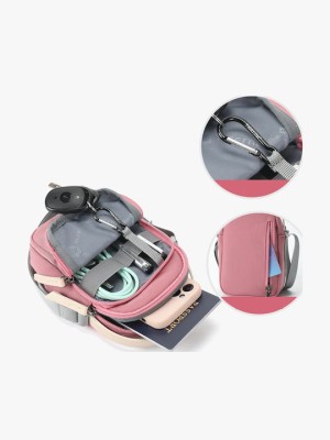 Tigernu T-S8810 Τσαντάκι Ώμου/Χιαστί Ροζ