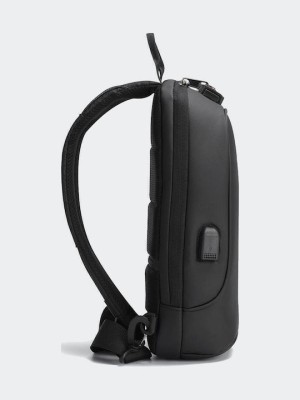 Tigernu Ανδρική Τσάντα Ώμου / Χιαστί Μαύρη T-S8102