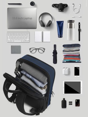 Tigernu T-B9121 Τσάντα Πλάτης για Laptop 15.6" σε Μαύρο χρώμα