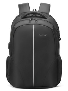 Tigernu T-B3106 Αδιάβροχη Τσάντα Πλάτης για Laptop 17" σε Μαύρο χρώμα