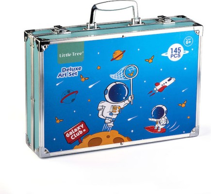 Little Tree Deluxe Σετ Ζωγραφικής σε Βαλιτσάκι 33.8x23cm 145τμχ LT800236