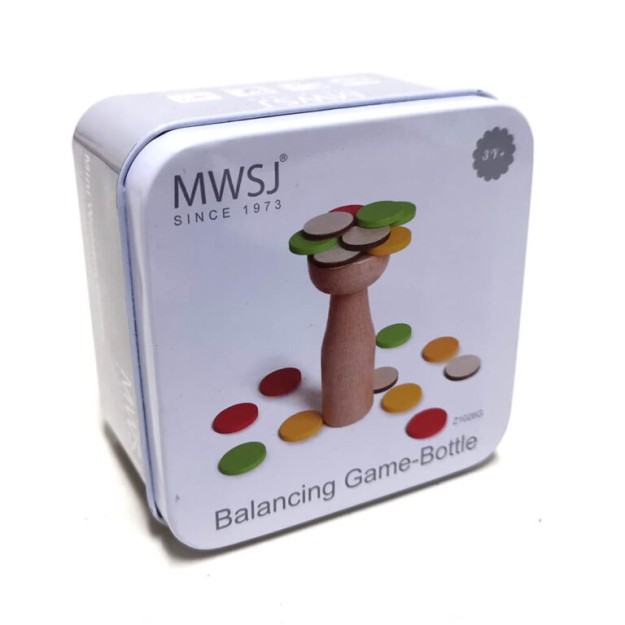 iwood Επιτραπέζιο Παιχνίδι Balancing Game Bottle για 1+ Παίκτες 3+ Ετών (EN)
