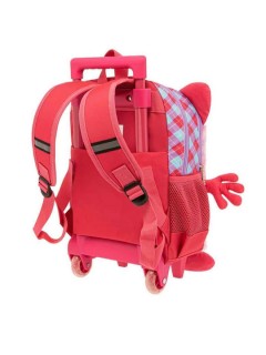 Polo Los Ninos Σχολική Τσάντα Τρόλεϊ Νηπιαγωγείου σε Ροζ χρώμα Μ25 x Π16 x Υ34εκ 9-01-041-8230