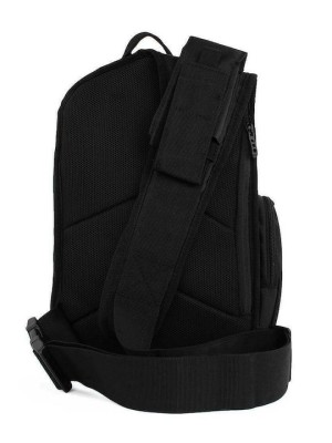 Polo Crosswide Shoulder Ανδρική Τσάντα Στήθους σε Μαύρο χρώμα 9-07-134-2000