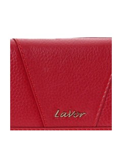 Lavor 1-6155 Μεγάλο Δερμάτινο Γυναικείο Πορτοφόλι με RFID Κόκκινο