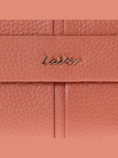 Lavor 1-6157 Μεγάλο Δερμάτινο Γυναικείο Πορτοφόλι με RFID Ροζ