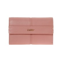 Lavor 1-6157 Μεγάλο Δερμάτινο Γυναικείο Πορτοφόλι με RFID Pink