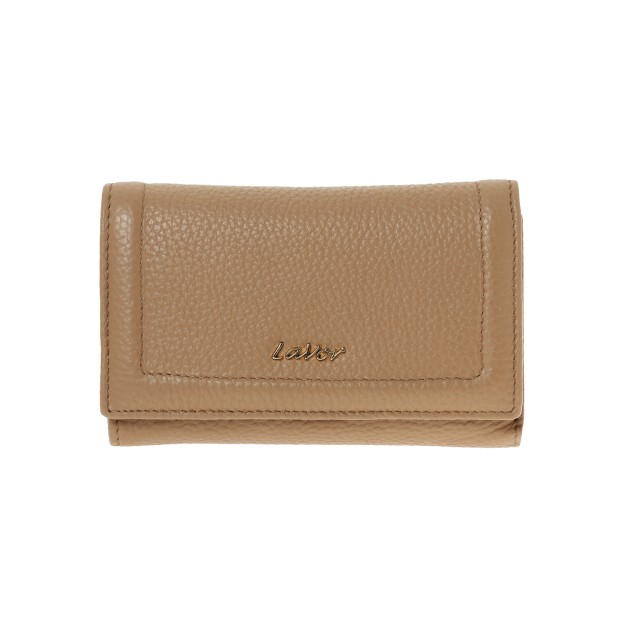 Lavor 1-6156 Μεγάλο Δερμάτινο Γυναικείο Πορτοφόλι με RFID Nude