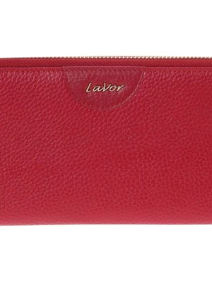 Lavor 1-6159 Μεγάλο Δερμάτινο Γυναικείο Πορτοφόλι με RFID Κόκκινο