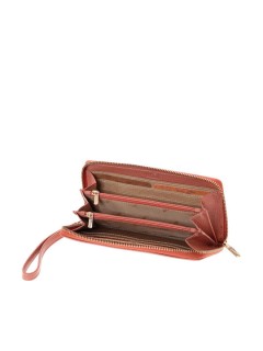 Lavor 1-6160 Μεγάλο Δερμάτινο Γυναικείο Πορτοφόλι με RFID Ροζ