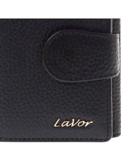 Lavor 1-6162 Μικρό Δερμάτινο Γυναικείο Πορτοφόλι με RFID Μαύρο