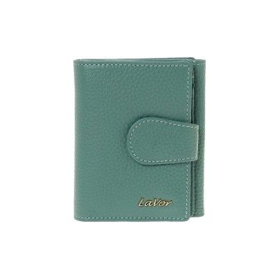 Lavor 1-6162 Μικρό Δερμάτινο Γυναικείο Πορτοφόλι με RFID Μέντα