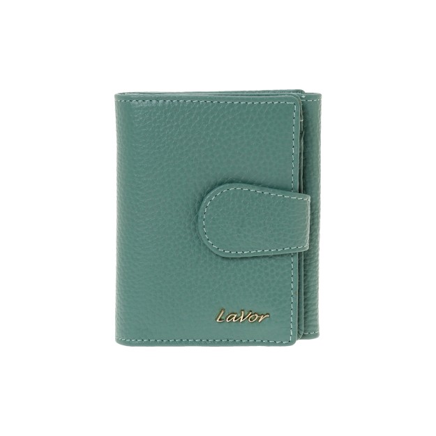 Lavor 1-6162 Μικρό Δερμάτινο Γυναικείο Πορτοφόλι με RFID Μέντα