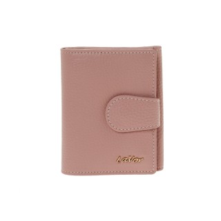 Lavor 1-6162 Μικρό Δερμάτινο Γυναικείο Πορτοφόλι με RFID Pink