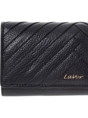 Lavor 1-6164 Μεγάλο Δερμάτινο Γυναικείο Πορτοφόλι με RFID Μαύρο