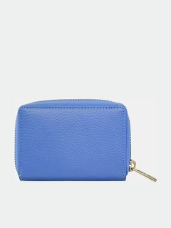 Lavor 1-6165 Μικρό Δερμάτινο Γυναικείο Πορτοφόλι με RFID Γαλάζιο
