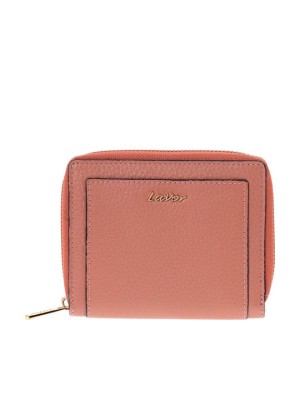 Lavor 1-6167 Μικρό Δερμάτινο Γυναικείο Πορτοφόλι με RFID Ροζ