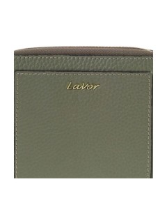 Lavor 1-6167 Μικρό Δερμάτινο Γυναικείο Πορτοφόλι με RFID Χακί