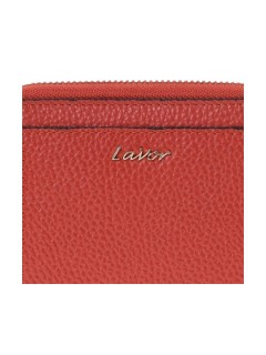 Lavor 1-6167 Μικρό Δερμάτινο Γυναικείο Πορτοφόλι με RFID Τερακότα