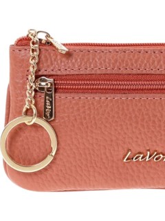 Lavor 1-6168 Μικρό Δερμάτινο Γυναικείο Πορτοφόλι με RFID Ροζ