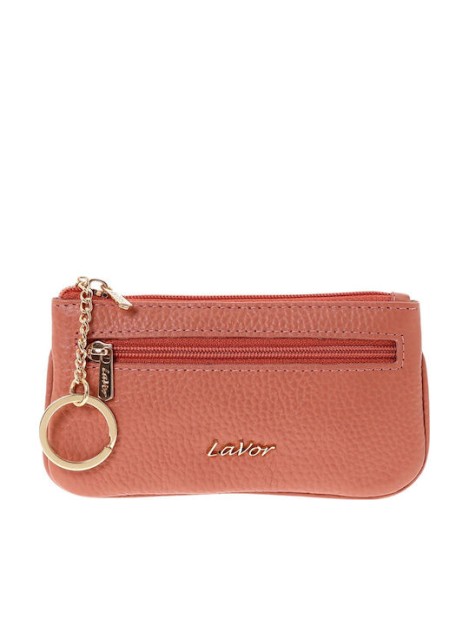 Lavor 1-6168 Μικρό Δερμάτινο Γυναικείο Πορτοφόλι με RFID Ροζ