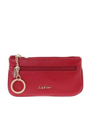 Lavor 1-6168 Μικρό Δερμάτινο Γυναικείο Πορτοφόλι με RFID Κόκκινο