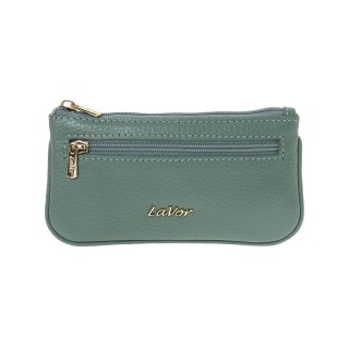Lavor 1-6168 Μικρό Δερμάτινο Γυναικείο Πορτοφόλι με RFID Μέντα