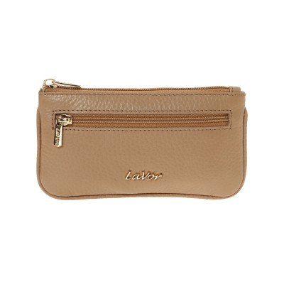 Lavor 1-6168 Μικρό Δερμάτινο Γυναικείο Πορτοφόλι με RFID Nude