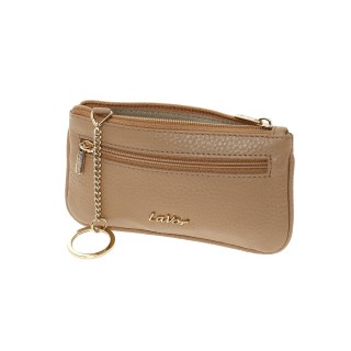 Lavor 1-6168 Μικρό Δερμάτινο Γυναικείο Πορτοφόλι με RFID Nude