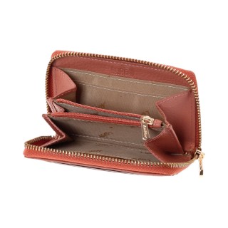 Lavor 1-6166 Μικρό Δερμάτινο Γυναικείο Πορτοφόλι με RFID Ροζ