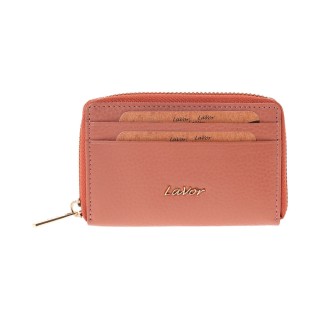 Lavor 1-6166 Μικρό Δερμάτινο Γυναικείο Πορτοφόλι με RFID Ροζ