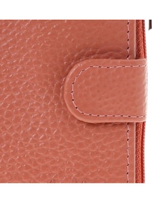 Lavor 1-6169 Μικρό Δερμάτινο Γυναικείο Πορτοφόλι Καρτών με RFID Ροζ