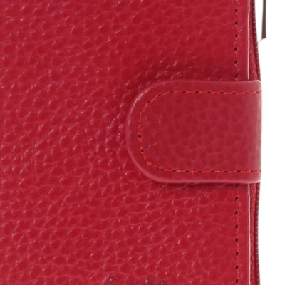 Lavor 1-6169 Μικρό Δερμάτινο Γυναικείο Πορτοφόλι Καρτών με RFID Κόκκιν...