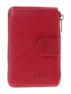 Lavor 1-6169 Μικρό Δερμάτινο Γυναικείο Πορτοφόλι Καρτών με RFID Κόκκιν...