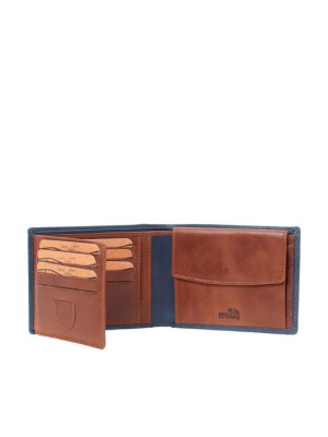 Lavor 1-6173 Δερμάτινο Ανδρικό Πορτοφόλι με RFID Μπλε