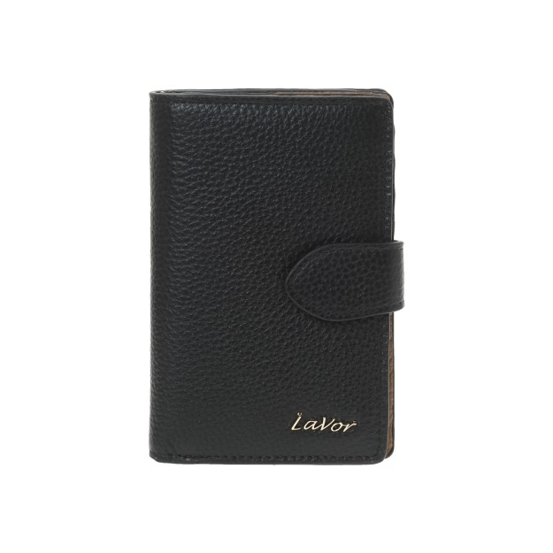 Lavor 1-6174 Δερμάτινο Γυναικείο Πορτοφόλι με RFID Μαύρο