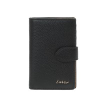Lavor 1-6174 Δερμάτινο Γυναικείο Πορτοφόλι με RFID Μαύρο