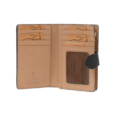 Lavor 1-6174 Δερμάτινο Γυναικείο Πορτοφόλι με RFID Μαύρο