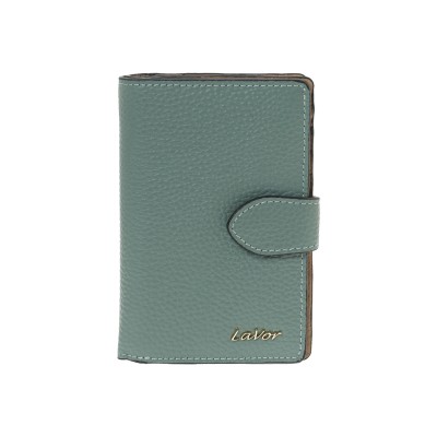 Lavor 1-6174 Δερμάτινο Γυναικείο Πορτοφόλι με RFID Μέντα