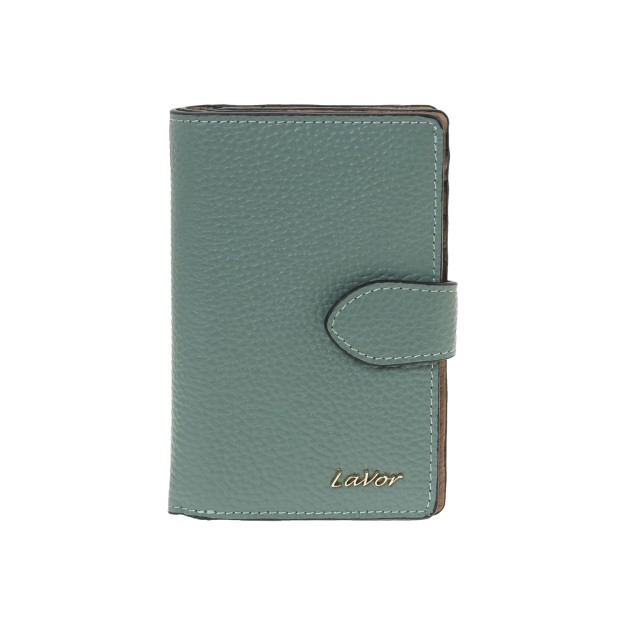 Lavor 1-6174 Δερμάτινο Γυναικείο Πορτοφόλι με RFID Μέντα
